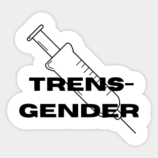 Trens-Gender Sticker